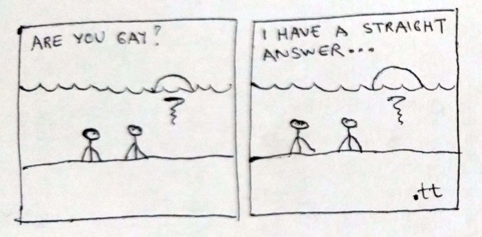 Straight answer