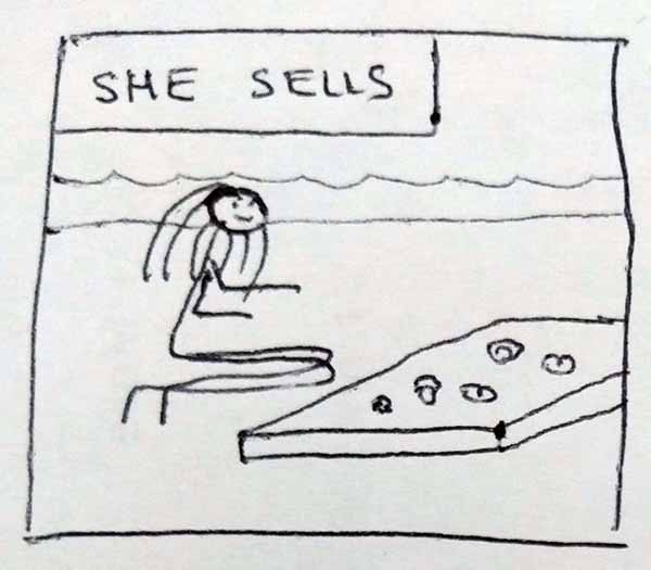 She sells