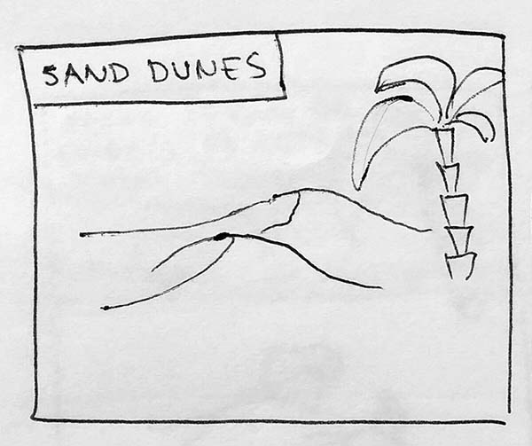 Sand dunes